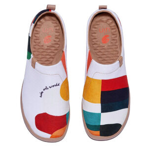 UIN Hold That Color Toledo I Slip-on Shoes Size 8 Women's Comfort Shoes Artsy